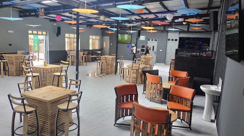 Interior seating area at Lemara Gardens Embakasi