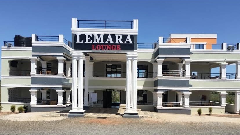 Front view of Lemara Gardens Wamunyu resort building
